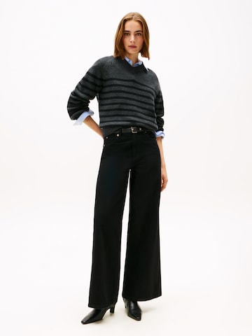 Wide Leg Jean TOMMY HILFIGER en noir