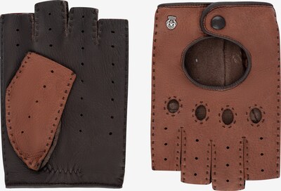Roeckl Fingerless Gloves 'Cartagena' in Brown / Dark brown, Item view
