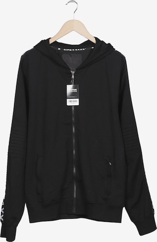 CIPO & BAXX Kapuzenpullover XL in Schwarz: Vorderseite