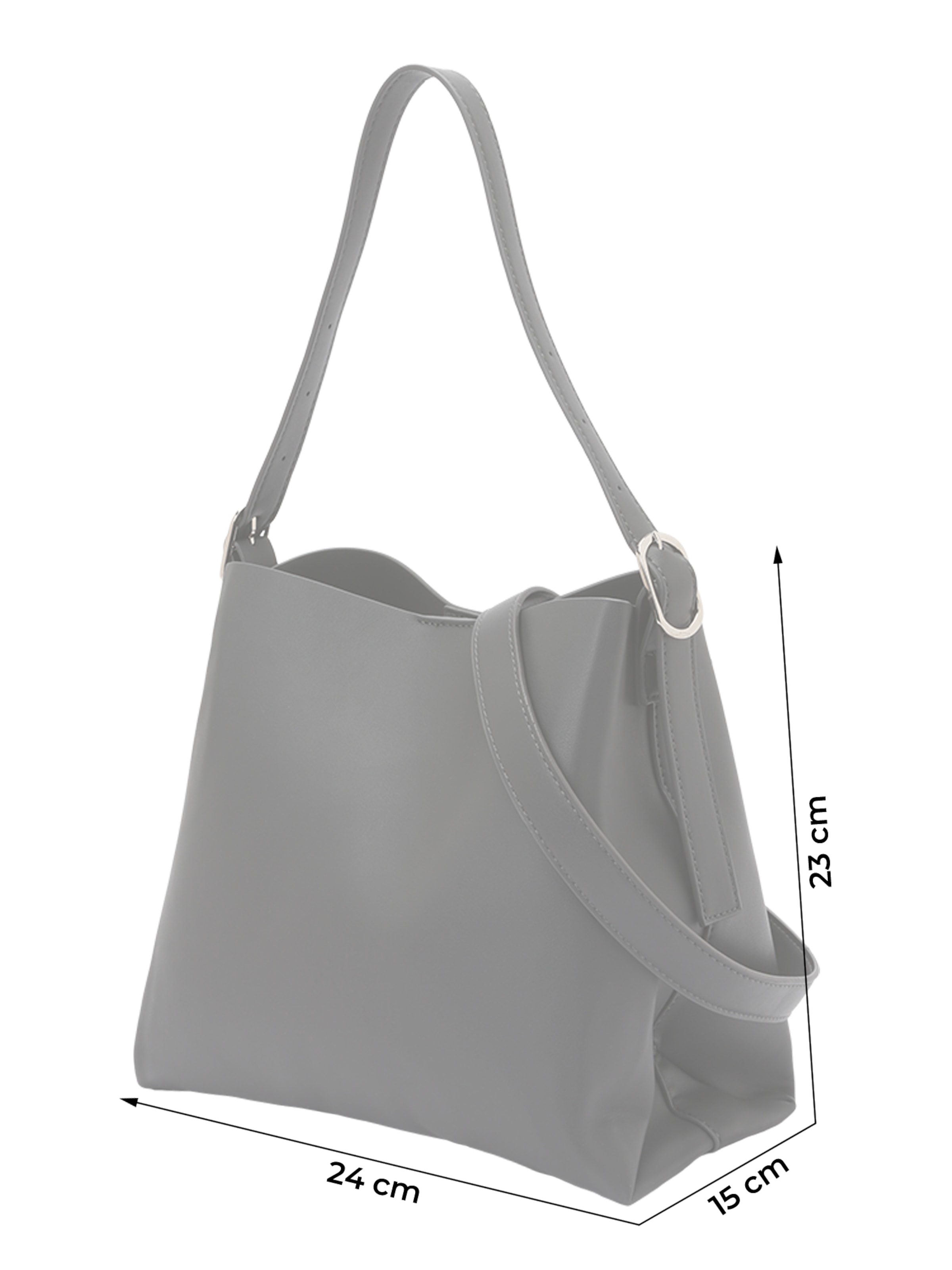 VERO MODA Taška přes rameno 'VMRILEY' – šedá