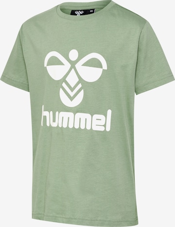 Hummel Тениска 'Tres' в зелено