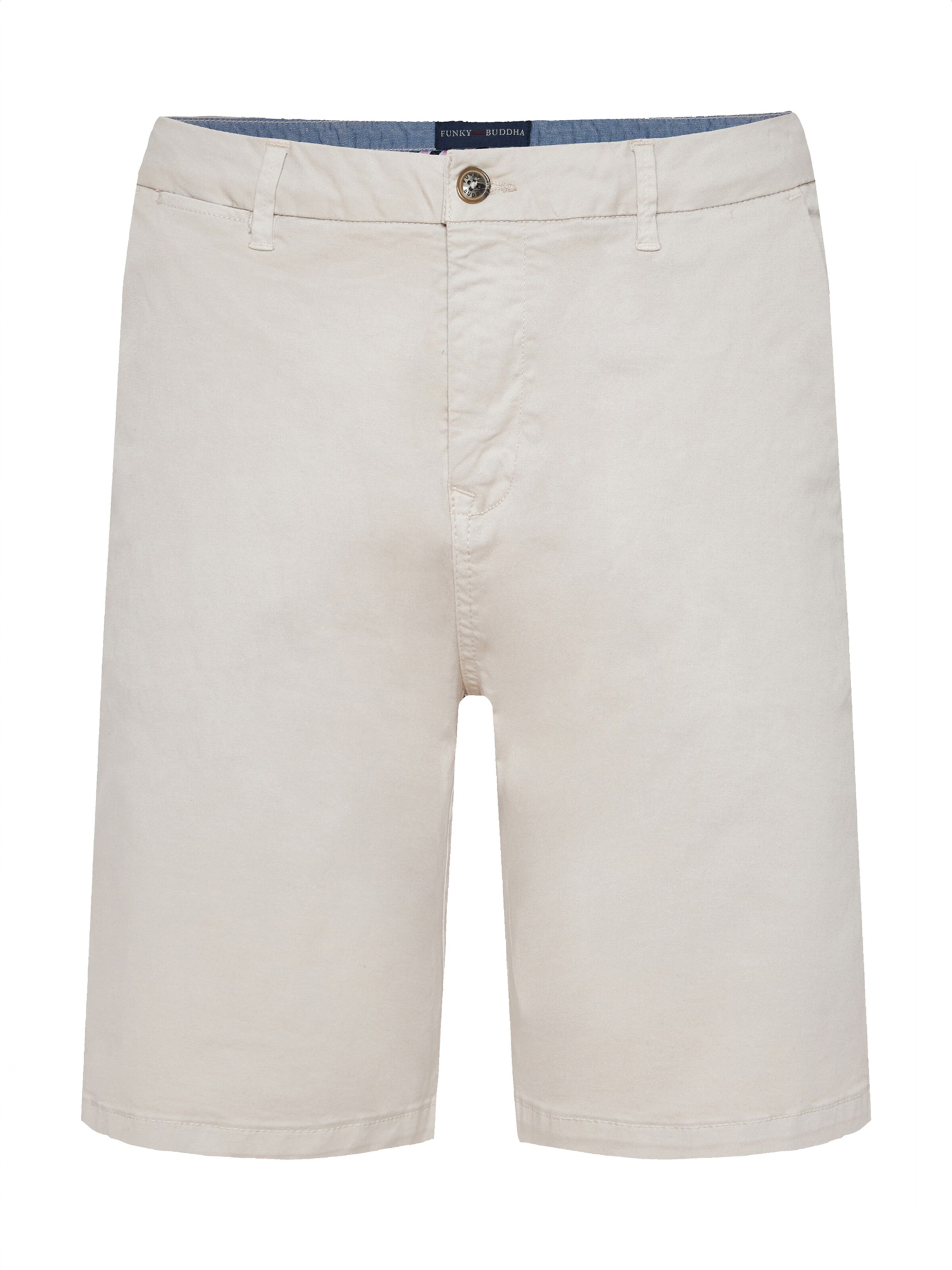 regular Pantaloni chino di Funky Buddha in grigio: frontale
