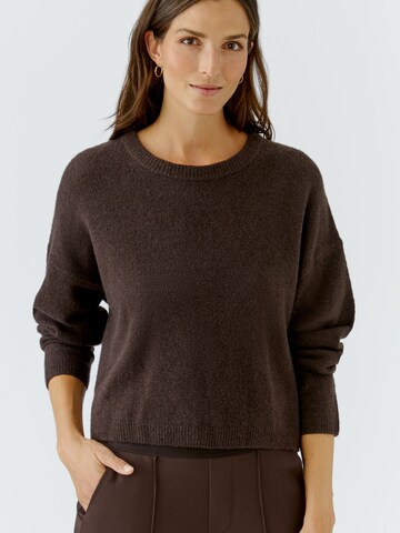OUI Pullover in Braun