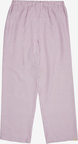 greenjama Pyjamahose in Lila: Vorderseite