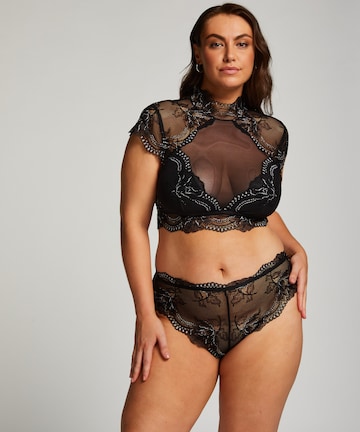 Hunkemöller - Sujetador 'Feyi' en negro: frente