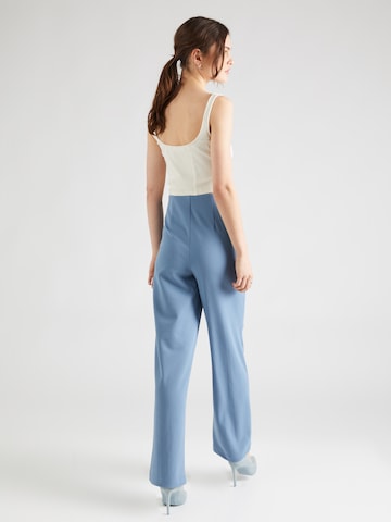 VERO MODA Wide leg Pantalon 'BECKY' in Blauw