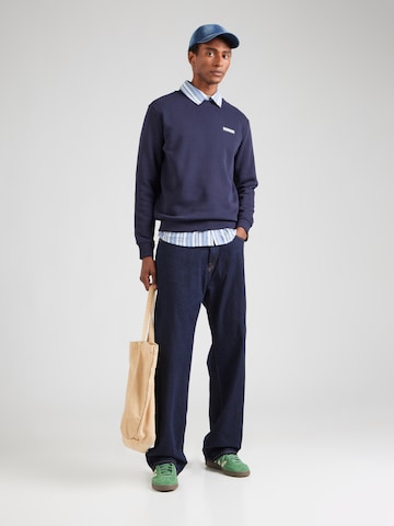 NAPAPIJRI Sweatshirt 'B-GUIDE' in Blue