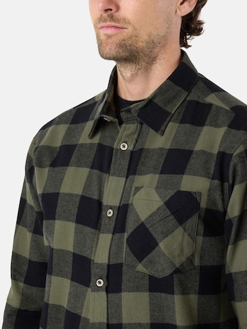 Denim Factory - Ajuste regular Camisa 'Denver' en verde