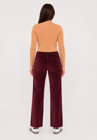 Regular Pantalon Elara en rouge
