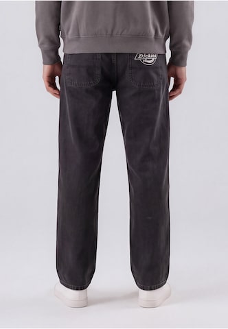 DICKIES Ohlapna forma Kavbojke 'Hilham' | črna barva: zadnja stran