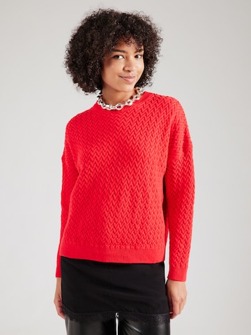 Pull-over 'Layla' ABOUT YOU en rouge : devant