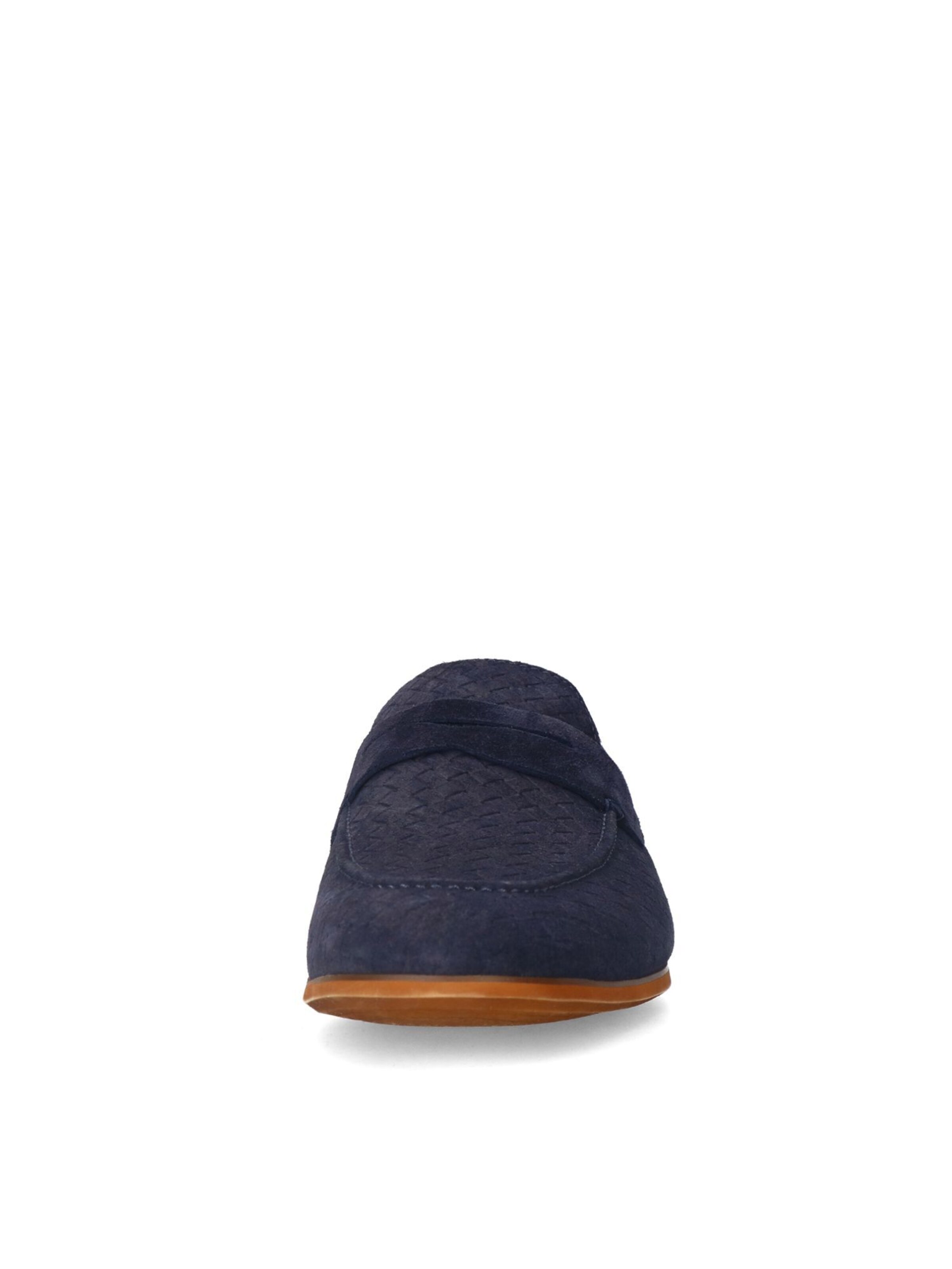 MANFIELD Slipper in Blau