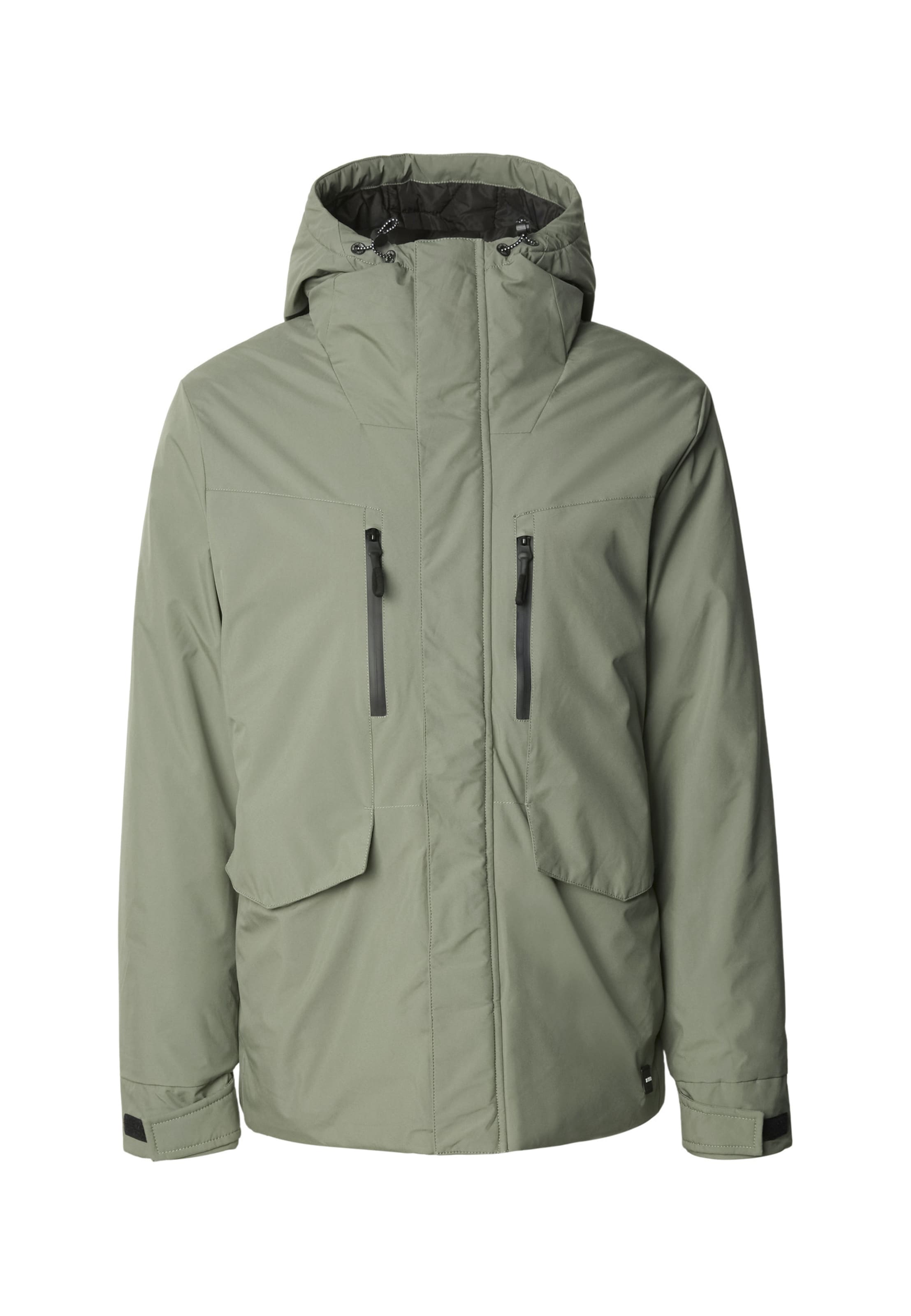 INDICODE JEANS Jacke 'Benyol' in Grün: Vorderseite