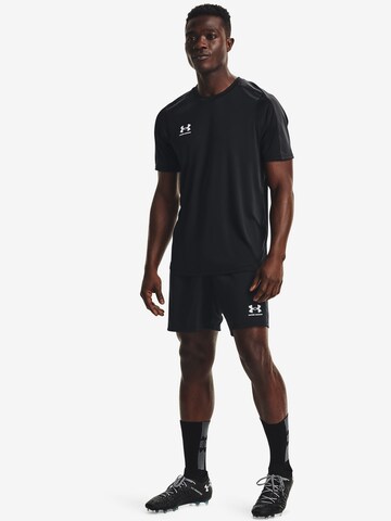 UNDER ARMOUR - Regular Calças de desporto 'Challenger' em preto