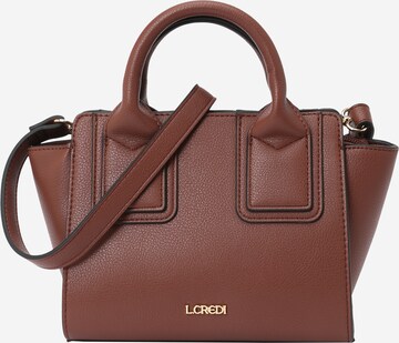 L.CREDI Handbag 'Maike' in Brown: front