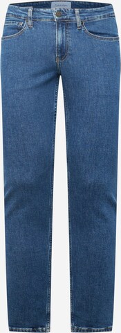 Calvin Klein Skinny Jeans in Blauw: voorkant