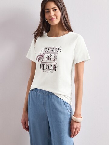 STREET ONE Shirt in White: front
