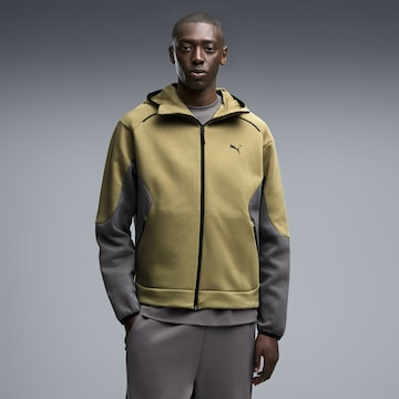 Veste de sport 'TECH' PUMA en vert : devant