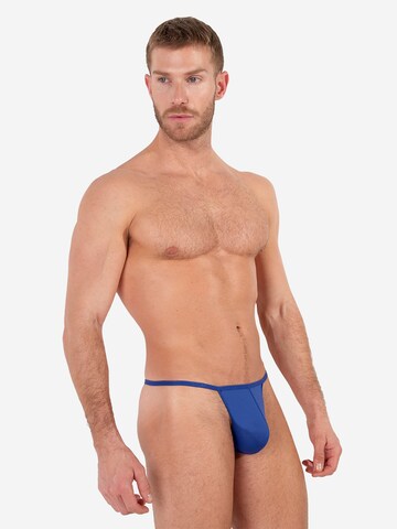 Slip ' Plumes ' HOM en bleu