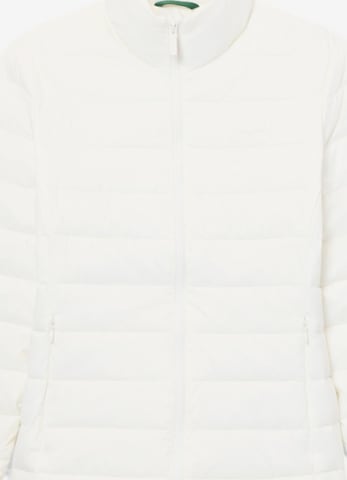 LACOSTE Winterjas in Wit: voorkant