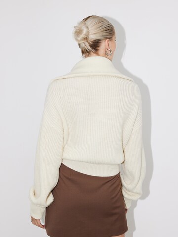 Pull-over 'Janine' LeGer by Lena Gercke en beige