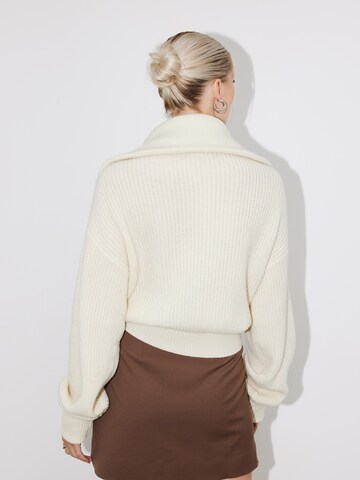 Pullover 'Janine' di LeGer by Lena Gercke in beige