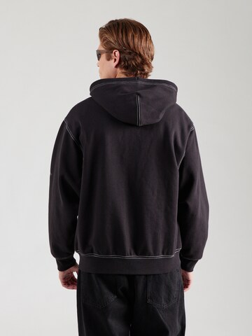 VANS Zip-Up Hoodie 'A GOOD PAIR' in Black: back