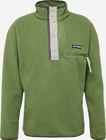 COLUMBIA Αθλητικό πουλόβερ 'Helvetia' σε πράσινο: μπροστά
