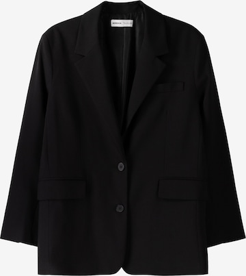 Bershka Blazer | črna barva: sprednja stran