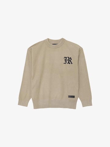 John Richmond Pullover 'JR' in Beige: Vorderseite