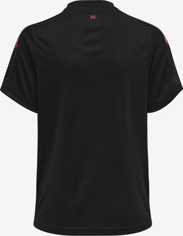 Hummel Sportshirt in Schwarz