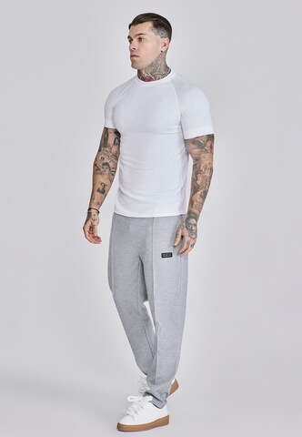 T-Shirt SikSilk en blanc