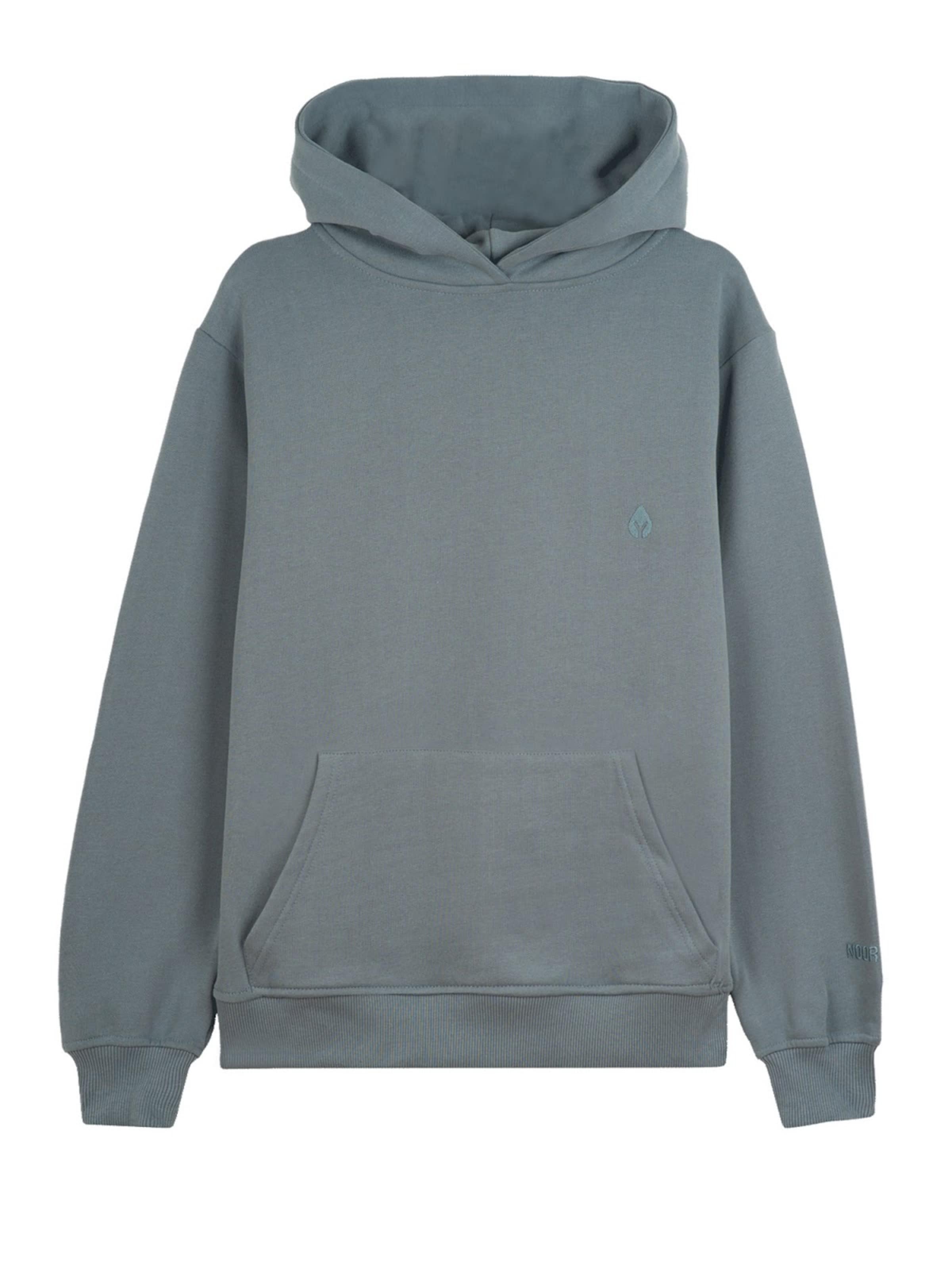 NOORLYS Sweatshirt 'MIKA' in Blue: front
