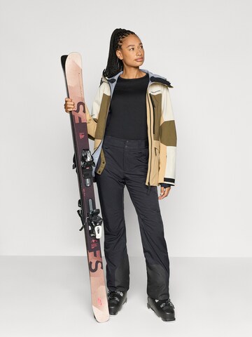 PEAK PERFORMANCE Regular Outdoorhose 'Anima' in Schwarz: Vorderseite