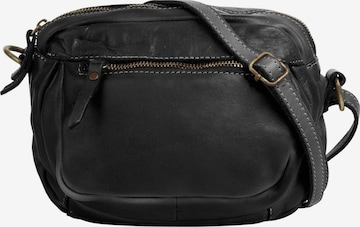 Sac à bandoulière Cluty en noir : devant
