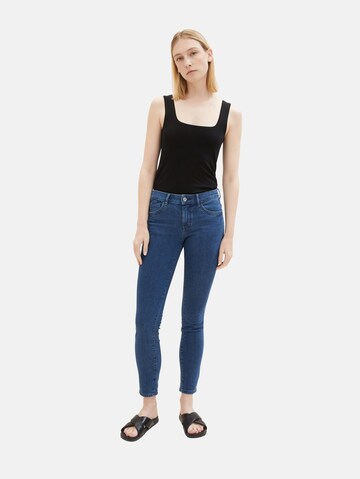 TOM TAILOR Skinny Kavbojke 'Alexa' | modra barva