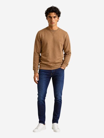 TOMMY HILFIGER - Sudadera 'ESS SEASONAL FLEECE MW0MW40000' en marrón