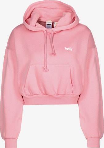 LEVI'S ® Sweatshirt 'Laundry Day' in Roze: voorkant