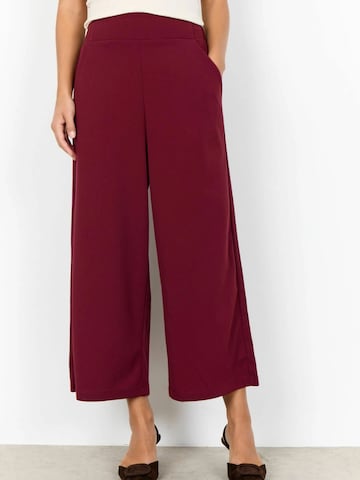 Wide Leg Pantalon 'SIHAM' Soyaconcept en rouge : devant
