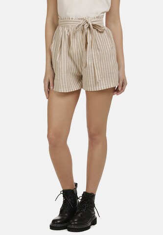 DreiMaster Vintage Loosefit Shorts in Beige: predná strana