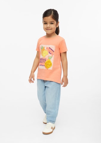 T-Shirt s.Oliver en orange : devant