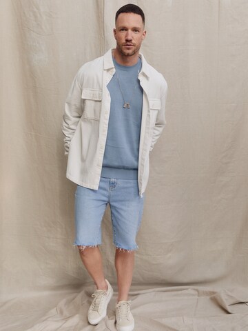 DAN FOX APPAREL Regular Shorts 'Jan' in Blau