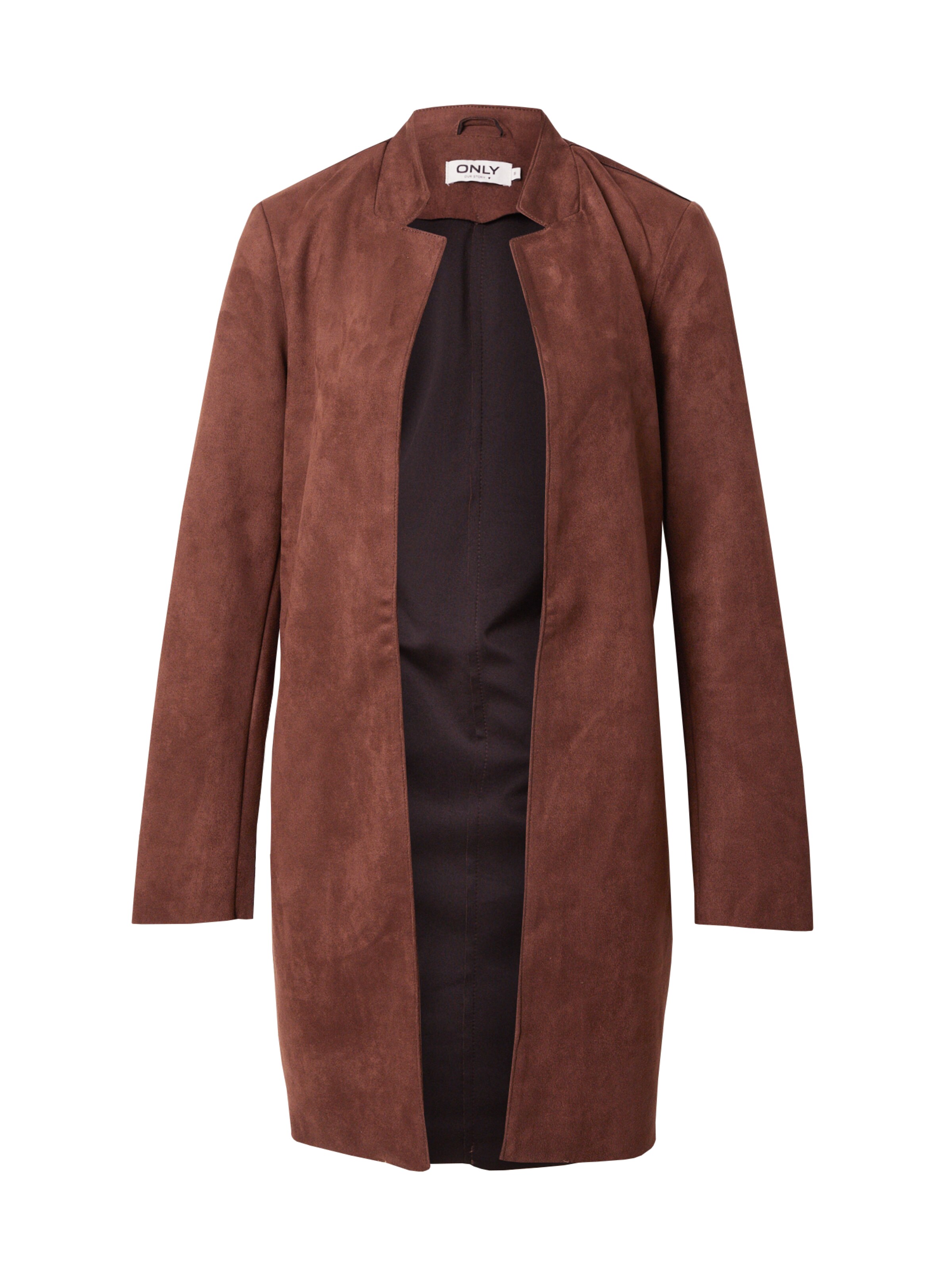 ONLY Between-Seasons Coat 'ONLSoho' in Brown: front