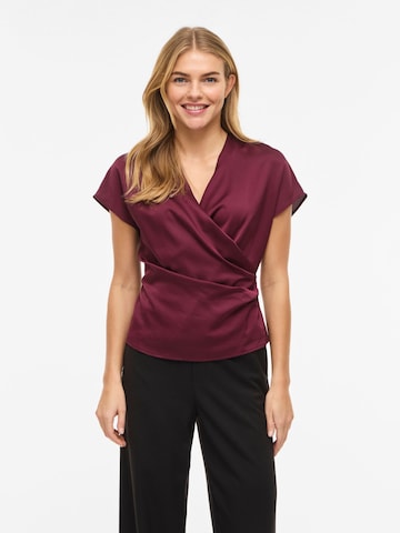 Camicia da donna 'VIElette' di VILA in rosso: frontale
