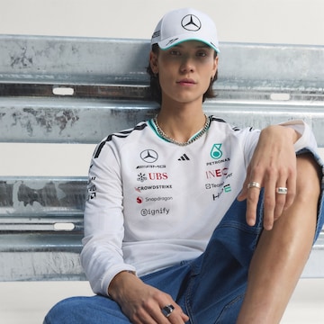Maglia trikot 'Mercedes - AMG Petronas Formula 1 Team Authentic' di ADIDAS PERFORMANCE in bianco
