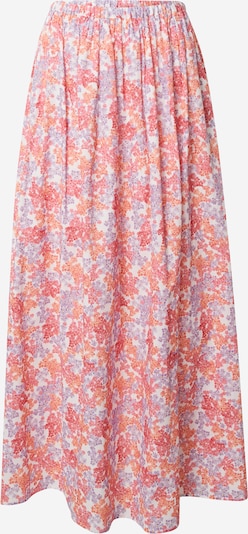 PAUL & JOE Jupe 'DOMINICA' en lilas / orange / rose / rouge / blanc, Vue avec produit
