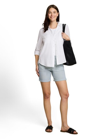 TOM TAILOR Bluse in Weiß
