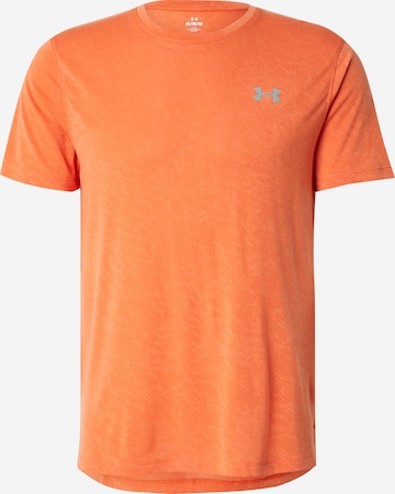 UNDER ARMOUR Funktionsshirt 'LAUNCH CAMO' in Orange: Vorderseite
