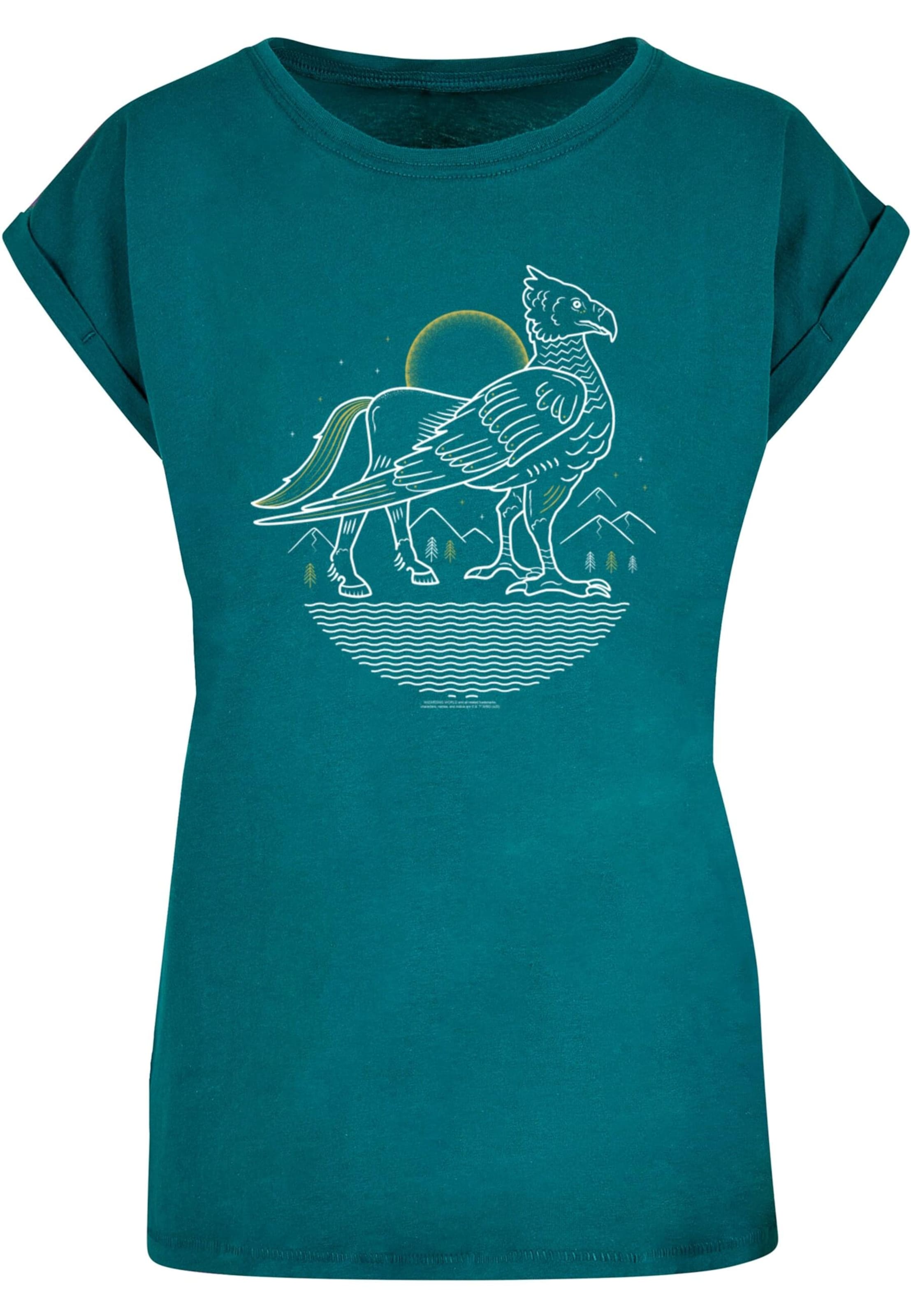 T-shirt 'Harry Potter - Buckbeak' ABSOLUTE CULT en bleu : devant