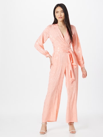 Closet London Jumpsuit in Pink